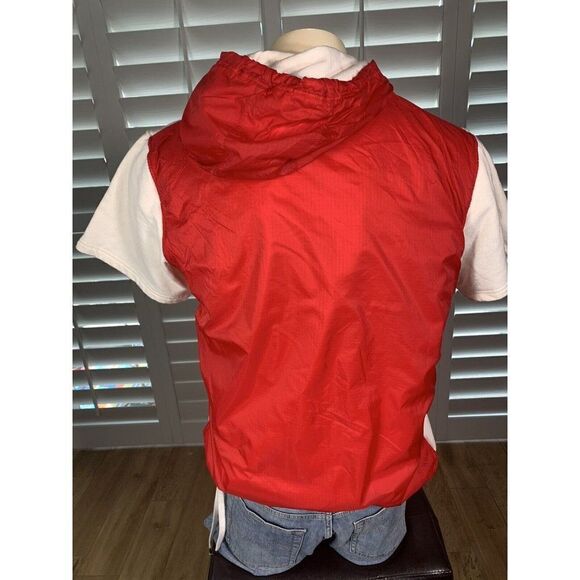 ALIFE New York Pullover White Red Hoodie Sweatshirt Large RARE Short Sleeve - Picture 7 of 11